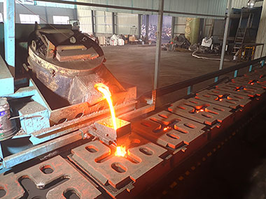 Automated casting and molding production line/Automated casting pouring line