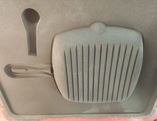 Casting of cookware/Casting of cookware/Automated casting and shaping of cookware