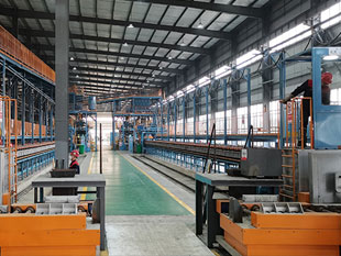 What equipment is needed to build a new green sand foundry?