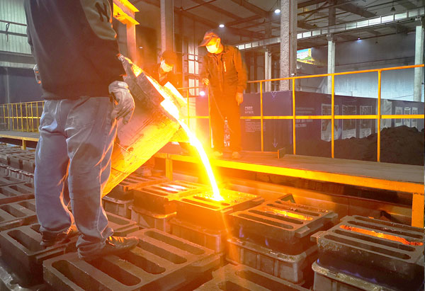 Production of Casting Reducer Housing Castings Using Automated Molding and Casting Production Line