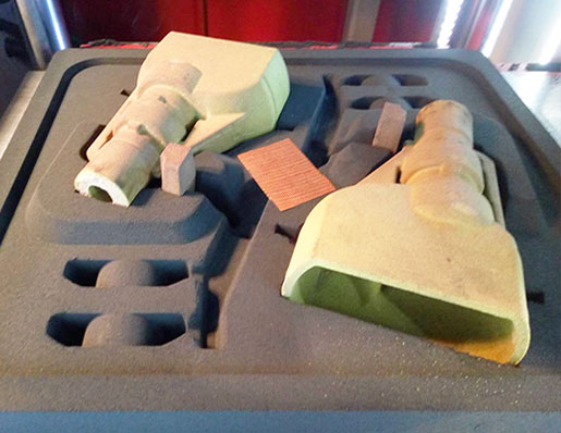 Automated casting and shaping of differential housing