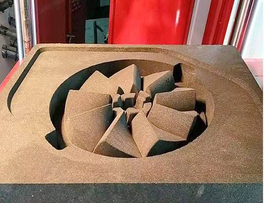 Horizontal automatic casting molding machine，Fan impeller casting molding machine