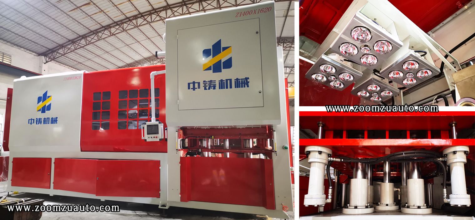 Large size sand mold automatic molding machine
