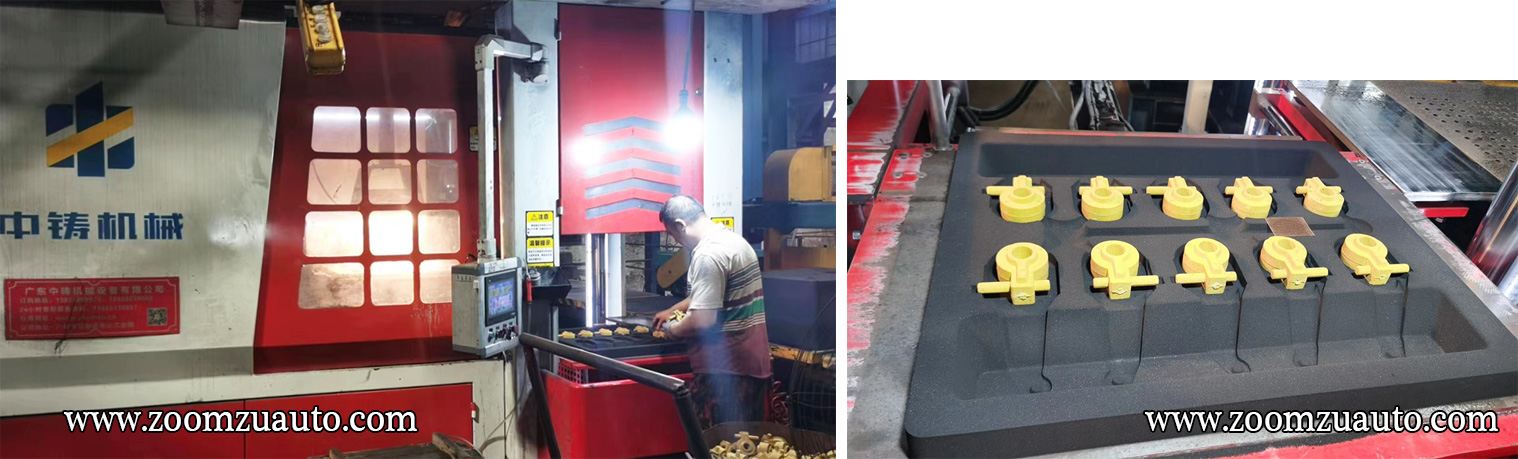 Automatic molding machine for foundry