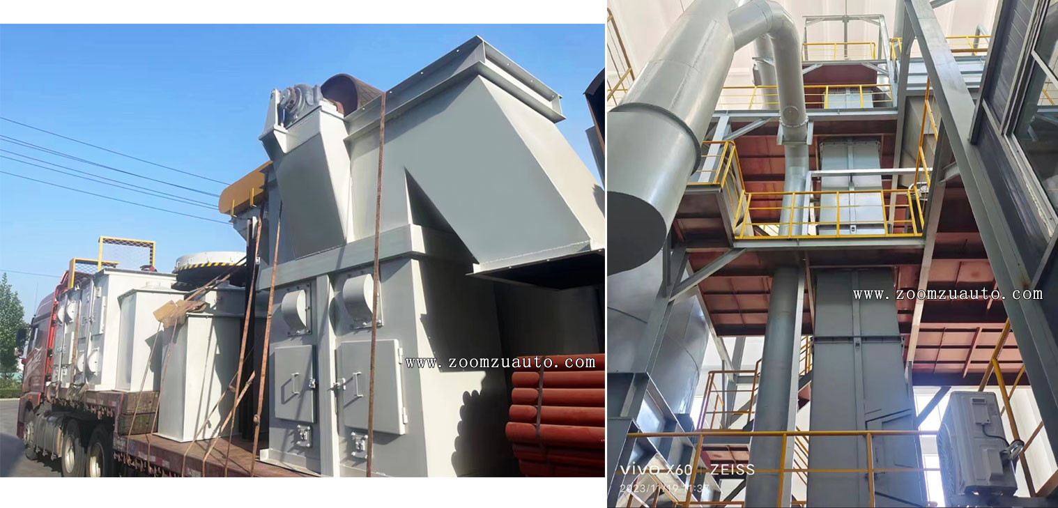 Casting sand elevator