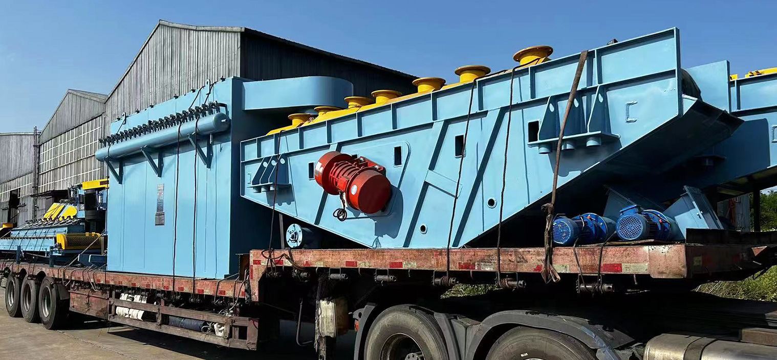 Foundry vibration screening equipment