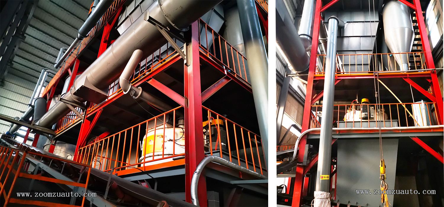 Automatic mixing equipment for tidal sand
