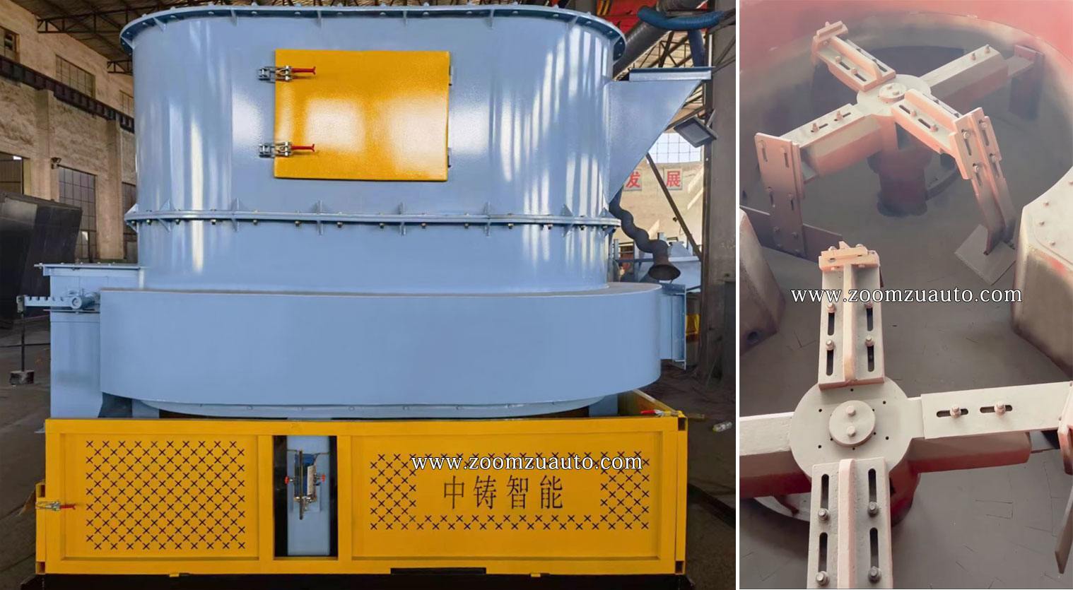 Casting sand cooling equipment