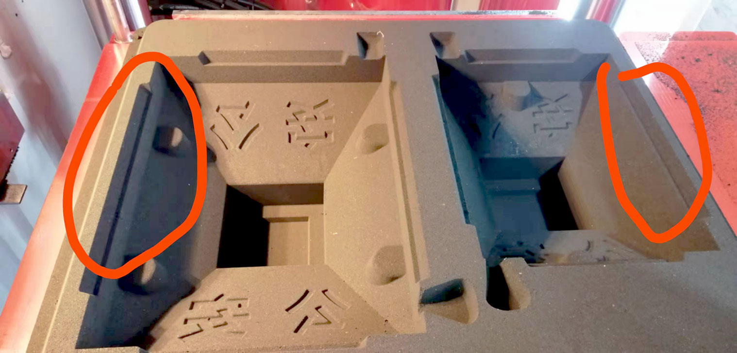 Automated molding of sand molds