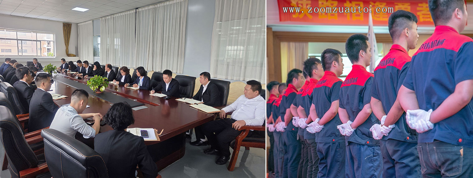 Technical and after-sales teams of casting and molding machine manufacturers