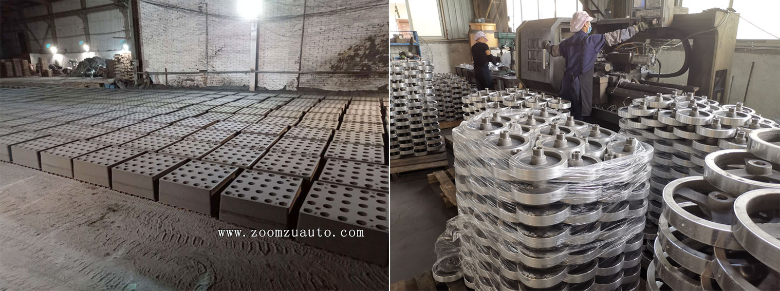 Fitness equipment casting factory