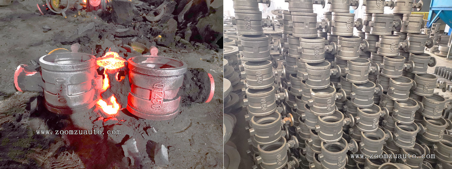 Fire pipe castings