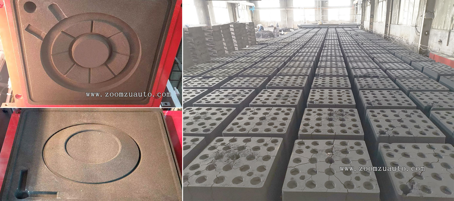 Sand mold automatic molding equipment