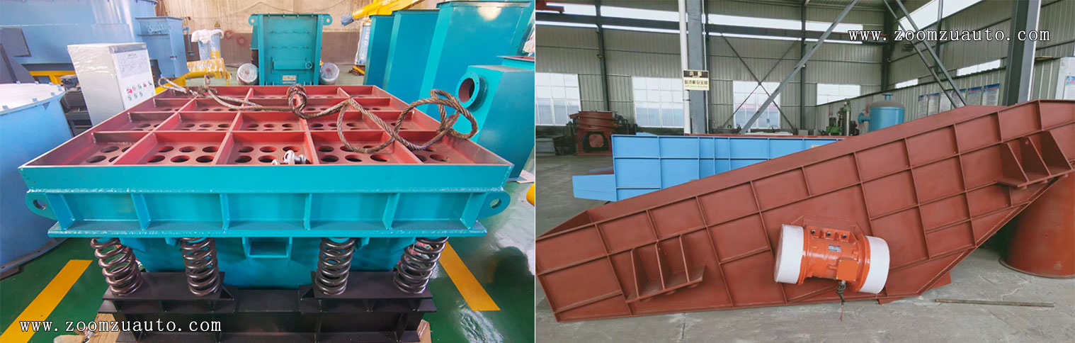 Foundry vibration sand machine