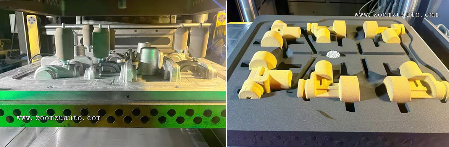 Automated sand casting molding machine