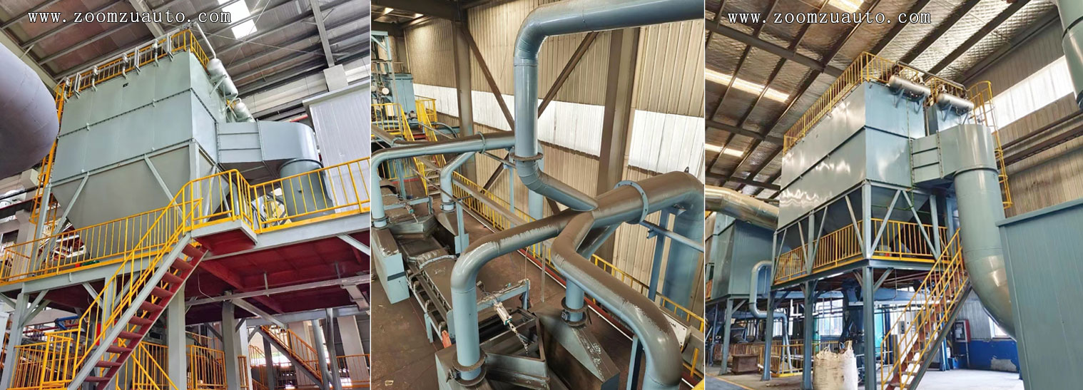 Electric furnace dust removal equipment