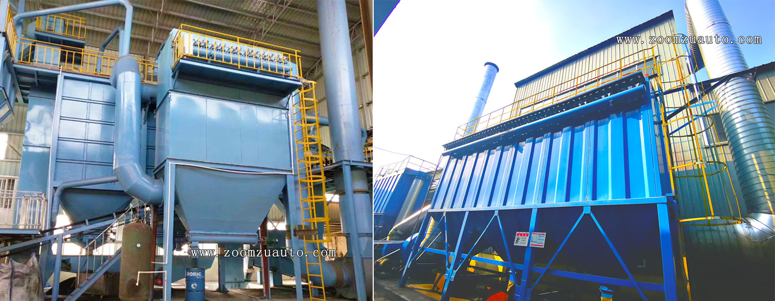 Dust removal equipment for foundry