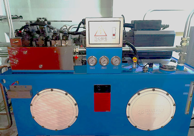 Hydraulic station of the molding machine