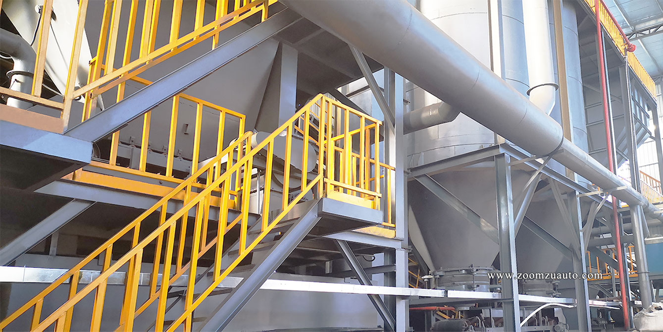 Casting sand processing production line Casting sand processing production line