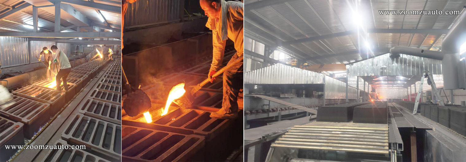 Sand mold casting line Sand mold casting line