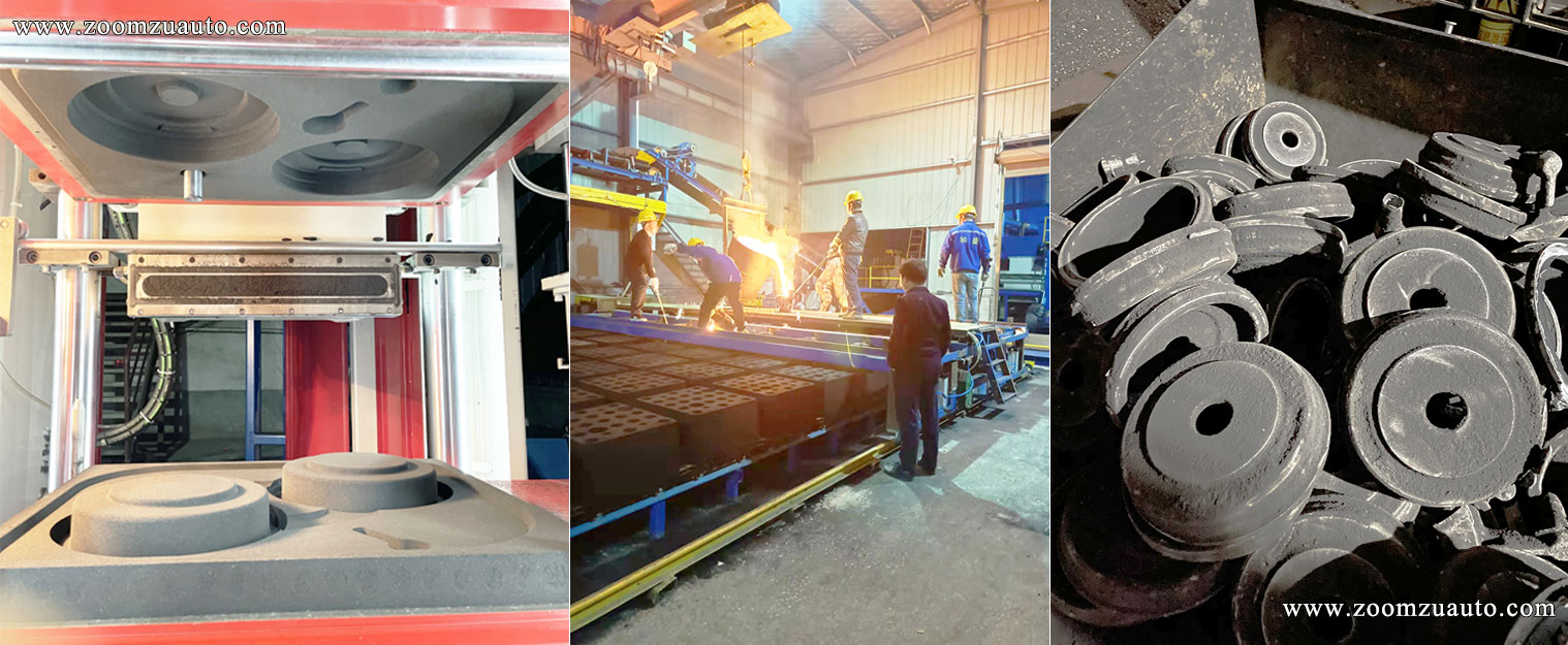 Brake pot casting molding machine
Brake pot casting molding machine