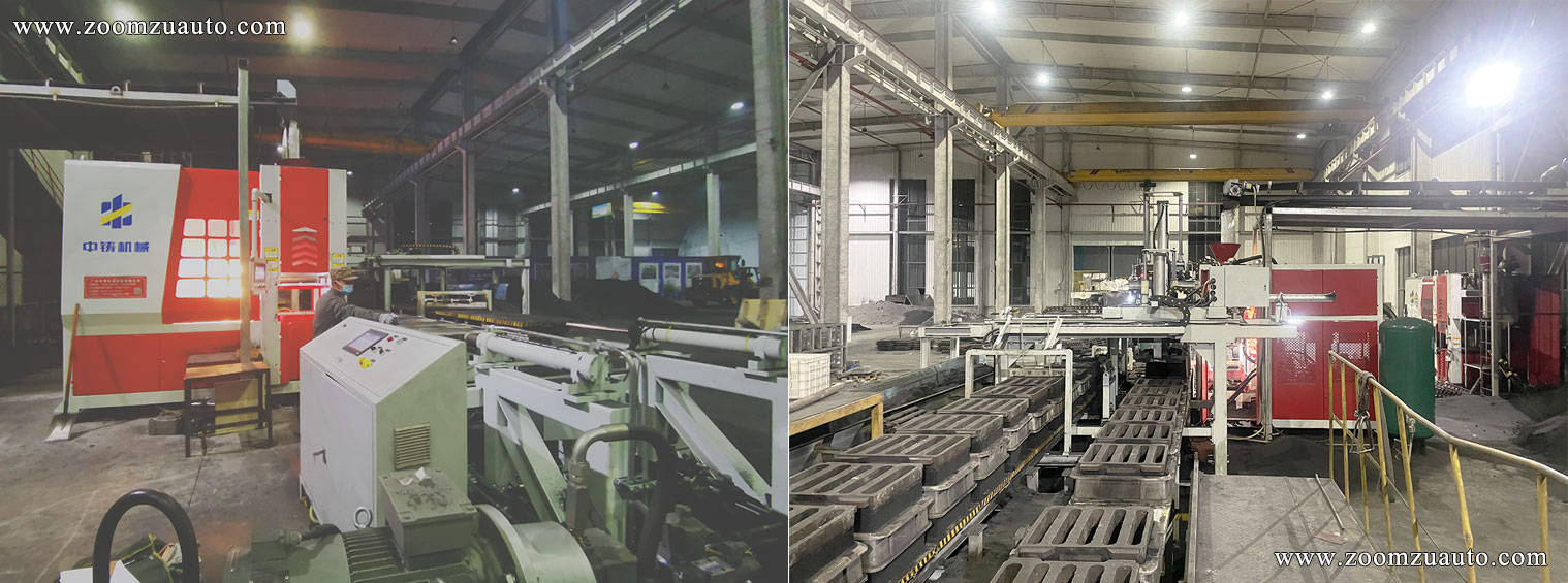 Automated casting molding machine Automated casting molding machine