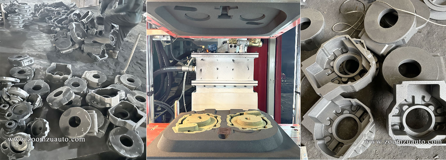 Casting of turbine head for valve Casting of turbine head for valve