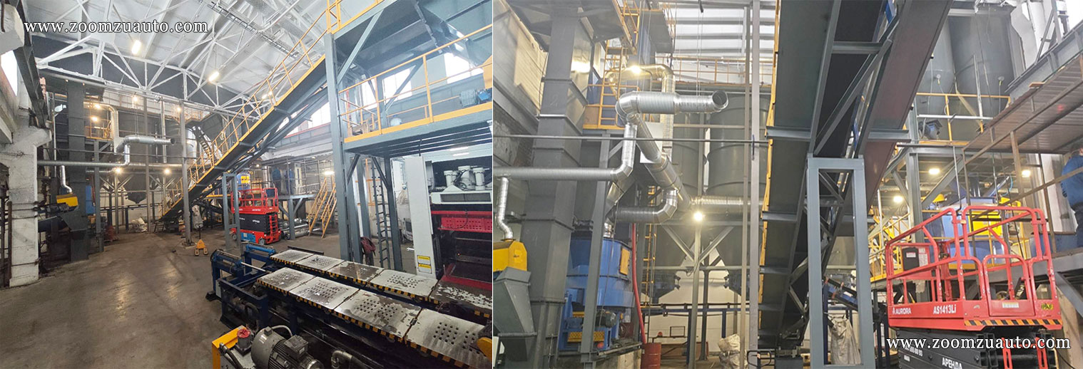 Casting sand processing equipment Casting sand processing equipment