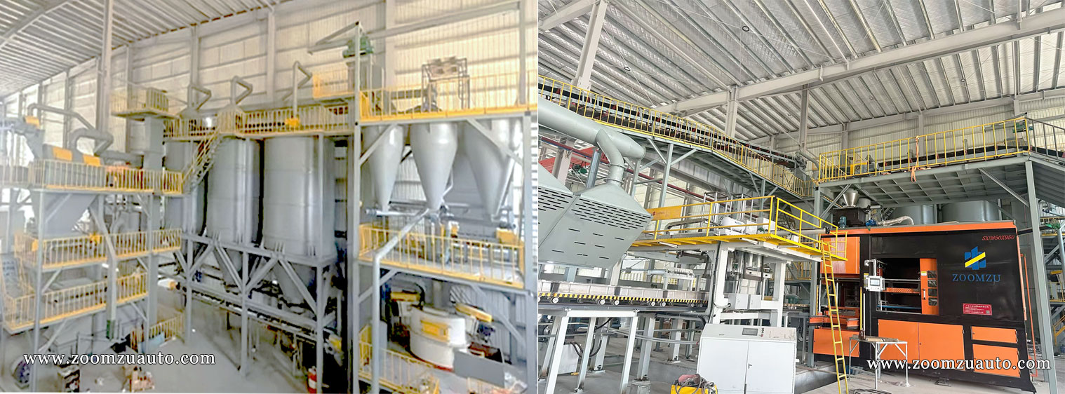 Automated casting molding line