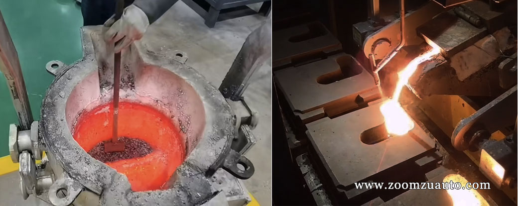 Incubation treatment of molten metal iron