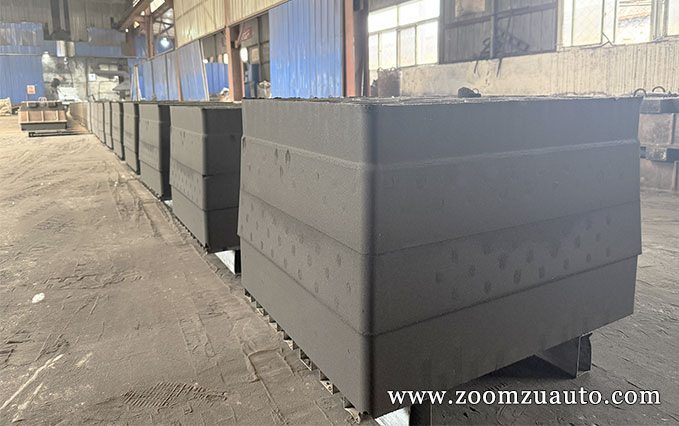 Sand mold for automated casting molding machine